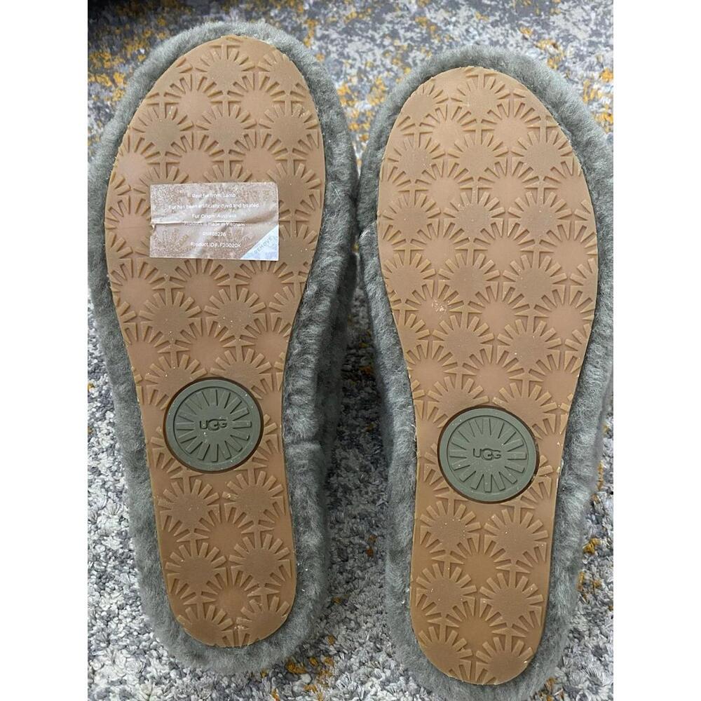 Ugg Fluff Yeah Slide Burnt Olive Sz 11 - Picture 5 of 7